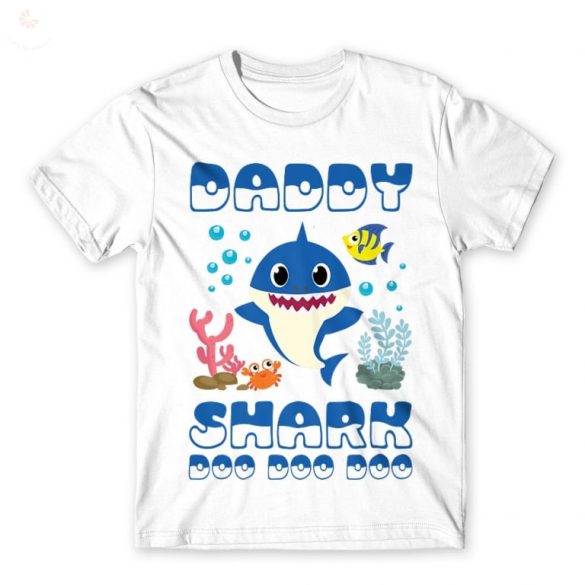 Daddy Shark póló- DADDY SHARK APA  férfi póló