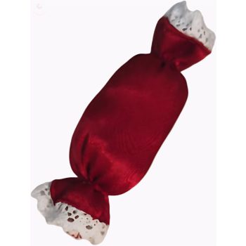 bordó textil szaloncukor