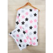 Teljes óvodai szett egyedi névvel és jellel  /rózsaszín+csillagos/ AJÁNDÉK táskával A KÉSZLET EREJÉIG! - ELFOGYOTT 