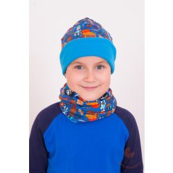Pamut sapka és sál szett  (Kalózos)
