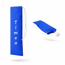 Egyedi neves (és logós) mazsorett bottartó (kék)