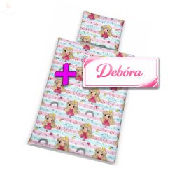   Saját névvel is kérhető, királylányos/hercegnős gyerekágynemű szett (takaró + párna)