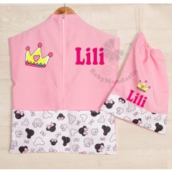    Ovis zsák és torna zsák bármilyen névvel és/vagy jellel   /rózsaszín+masnis/ AJÁNDÉK SZERETETKÜLDŐVEL