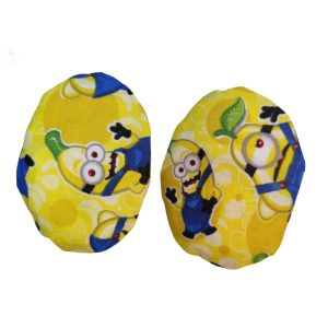 Minyonok mintás kézmelegítő zsebpárna búzával és kölessel töltve (kettő a két zsebbe - a kettő ára ennyi)