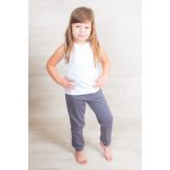 Kényelmes gyerek nadrág egyszínű 100% pamut, gyermek ovis nadrág, bölcsis nadrág