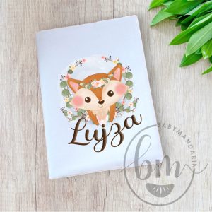 Egészségügyi kiskönyv borító babáknak névvel, egyedi kiskönyv borító -Bármilyen névvel-