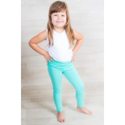 Gyerek leggings egyszínű pamut, gyermek testnadrág 