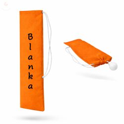   Egyedi neves (és logós) mazsorett bottartó (narancssárga)