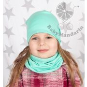 Tavaszi, átmeneti egyszínű rugalmas pamut SAPKA (csak sapka!!!) gyerek sapka