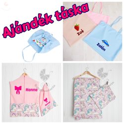   Irány az ovi - Óvodai szett egyedi névvel és jellel  KÖZEPES CSOMAG AJÁNDÉK TÁSKÁVAL - unikornis 