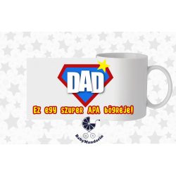 Szuper apa bögre