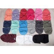 Tavaszi, átmeneti egyszínű sapka  EGYEDI MINTÁVAL NYOMVA