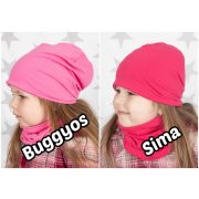 Tavaszi, átmeneti egyszínű sapka  EGYEDI MINTÁVAL NYOMVA