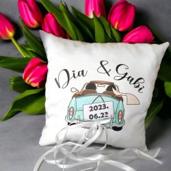   Nászajándék párna, pénzátadó párna esküvőre, pénzátadó ajándék 