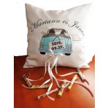 Nászajándék párna, pénzátadó párna esküvőre, pénzátadó ajándék 