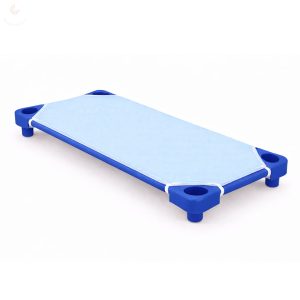 Gumis sarkú ovis pamutlepedő világoskék színben