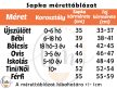 Kék rombuszos átmeneti Sapka körsál szett Bébi méret - KÉSZLETRŐL