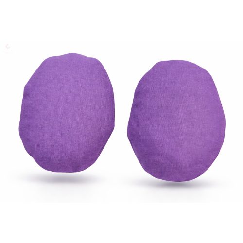 Egyszínű kézmelegítő zsebpárna búzával és kölessel töltve (kettő a két zsebbe - a kettő ára ennyi)