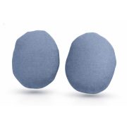 Egyszínű kézmelegítő zsebpárna búzával és kölessel töltve (kettő a két zsebbe - a kettő ára ennyi)