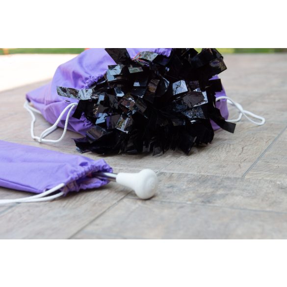 Hátizsák és mazsorettbot tartó táska szett - táncos táska szett - Névvel, logóval 