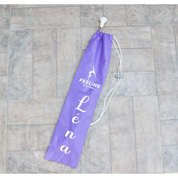 Hátizsák és mazsorettbot tartó táska szett - táncos táska szett - Névvel, logóval 