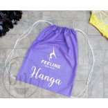 Hátizsák és mazsorettbot tartó táska szett - táncos táska szett - Névvel, logóval 