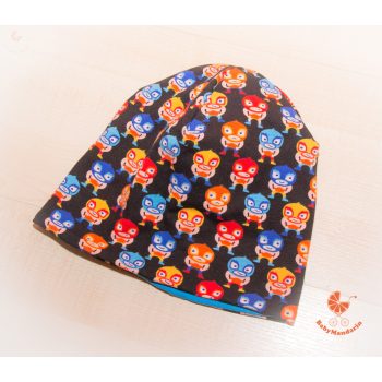   Szuperhősös átmeneti Sapka körsál szett Iskolás méret - KÉSZLETRŐL